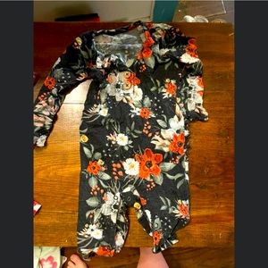 Posh peanut floral romper